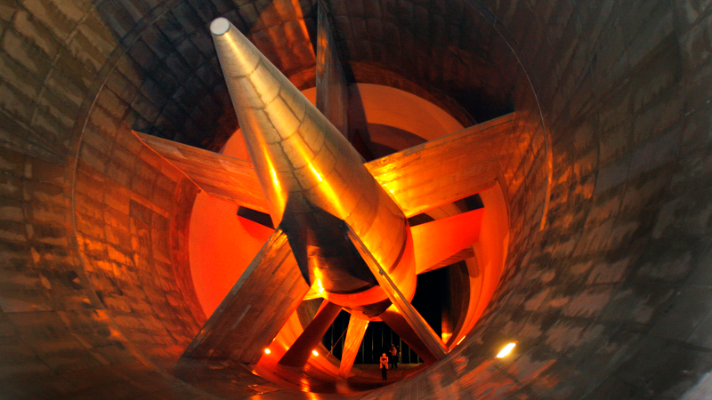 Illustration for article titled 28 Gorgeous Wind Tunnels That Will Blow You Away